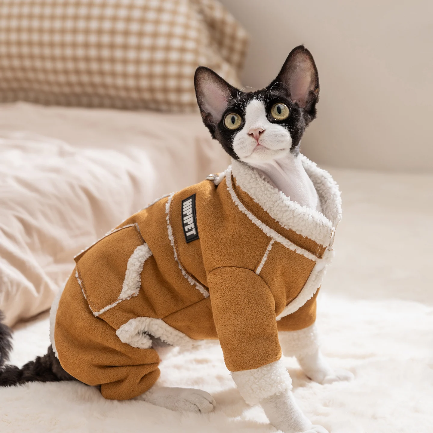 Pocket Fleece Onesie — supplier reference