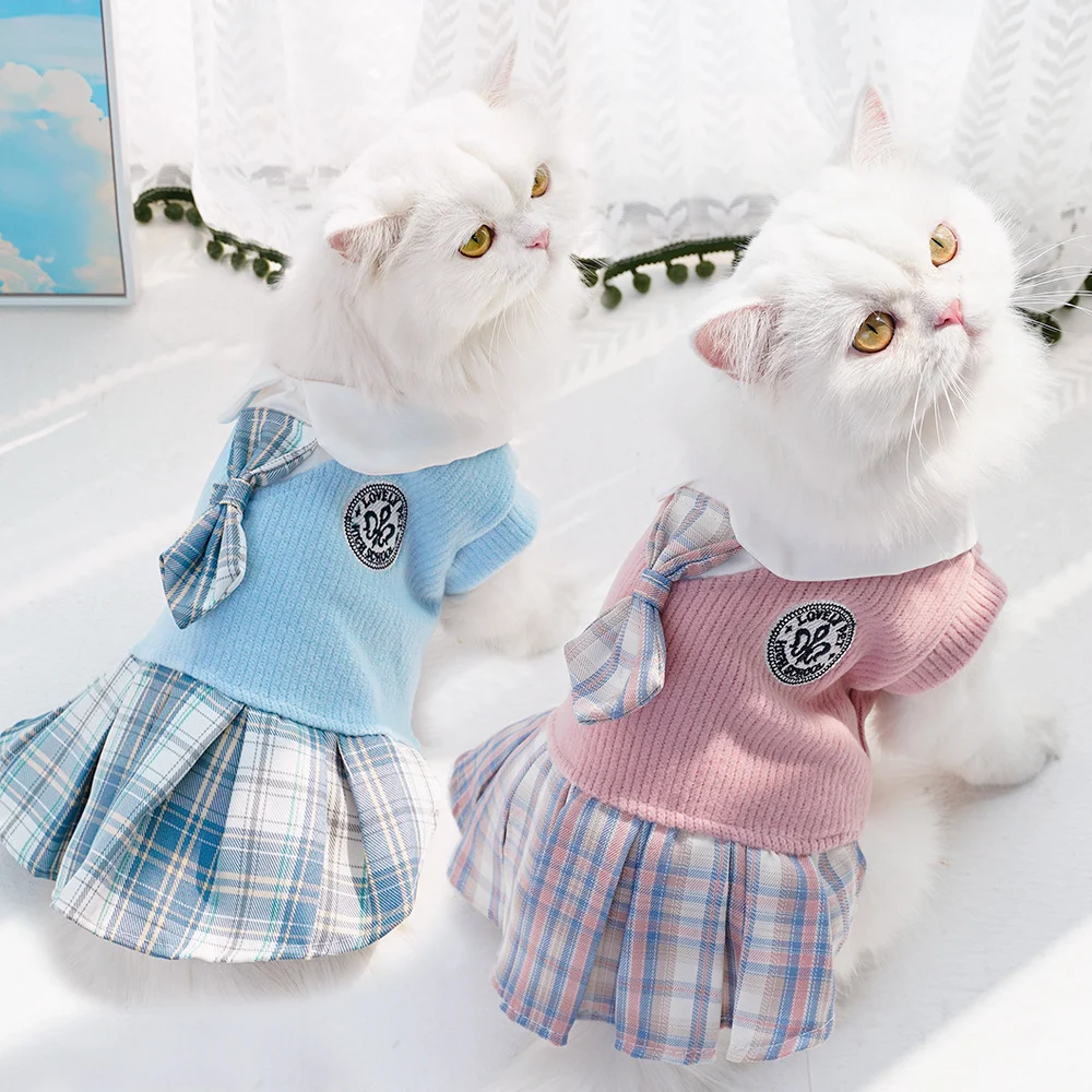 Plaid Pleated Shirt Dress — supplier reference