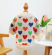 Colorful heart sweater — supplier reference