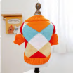 Rainbow plaid sweater — supplier reference
