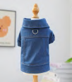 Plain denim jacket - dark blue — supplier reference