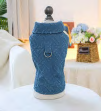 Crocheted denim jacket — supplier reference