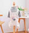 Grey striped pocket overalls — supplier reference